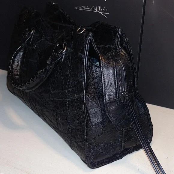 BALENCIAGA Neo Patchwork Classic City Shoulder Bag Black leather Balenciaga 🔥 - Picture 11 of 17